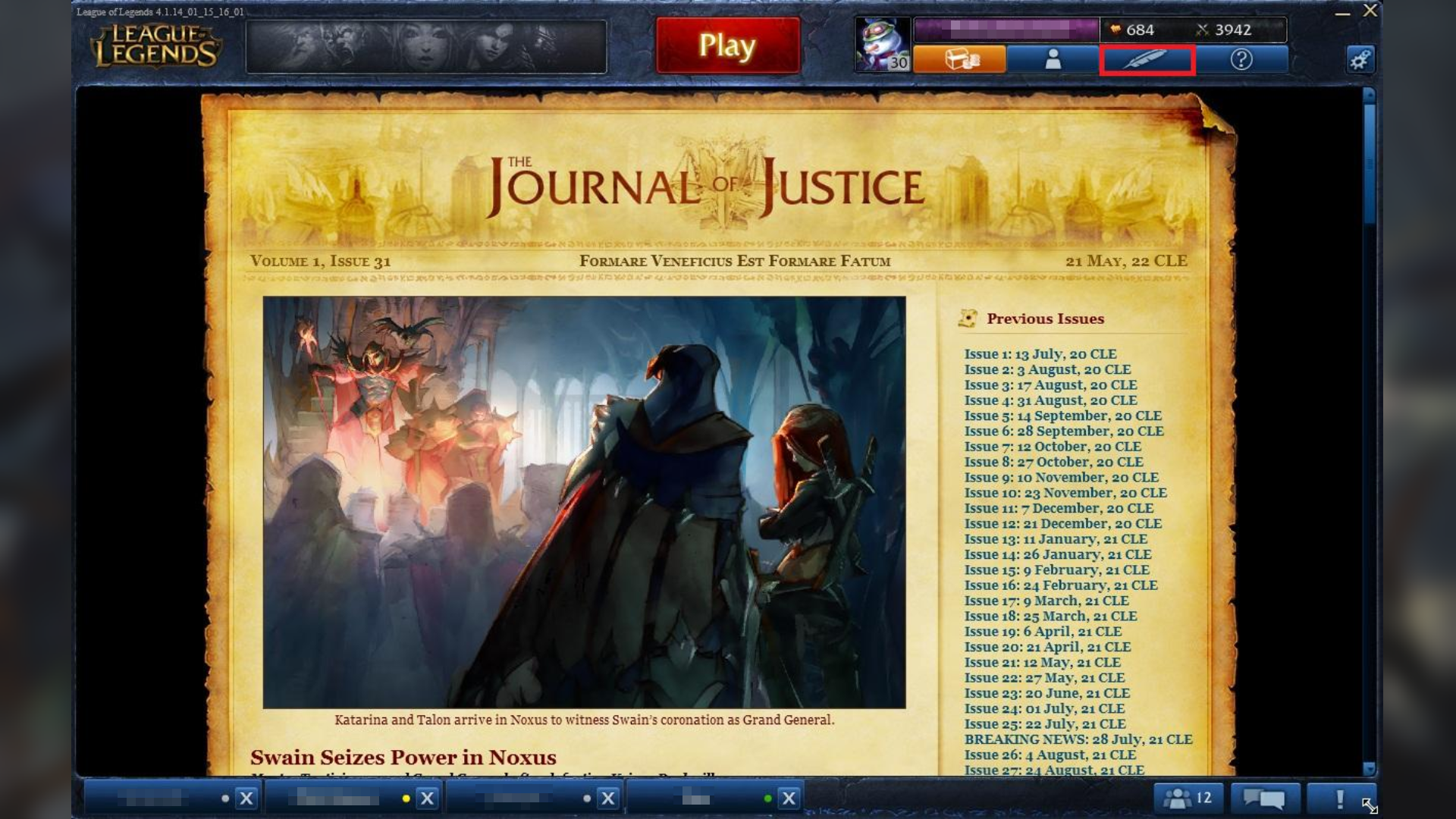 Journal of Justice League