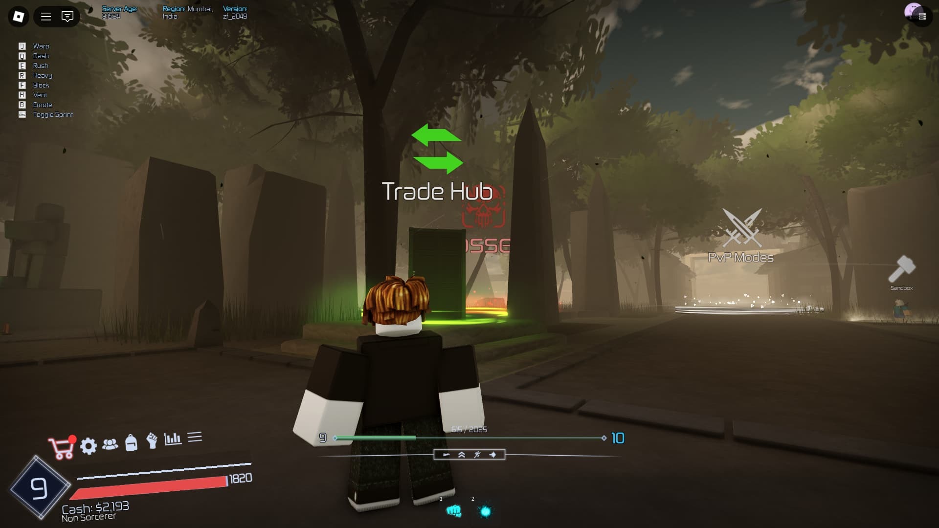 Jujutsu Infinite get more codes