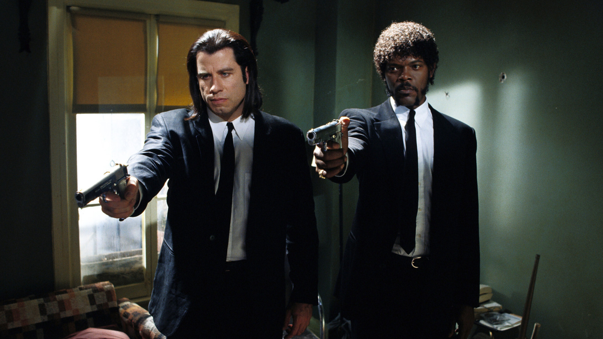 Jules Winnfield and Vincent Vega Pulp Fiction