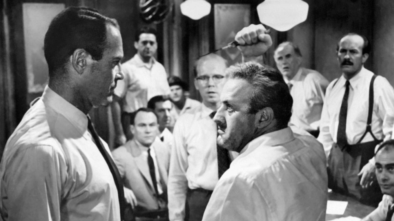 Juror 8 and Juror 3 12 Angry Men 1957 1
