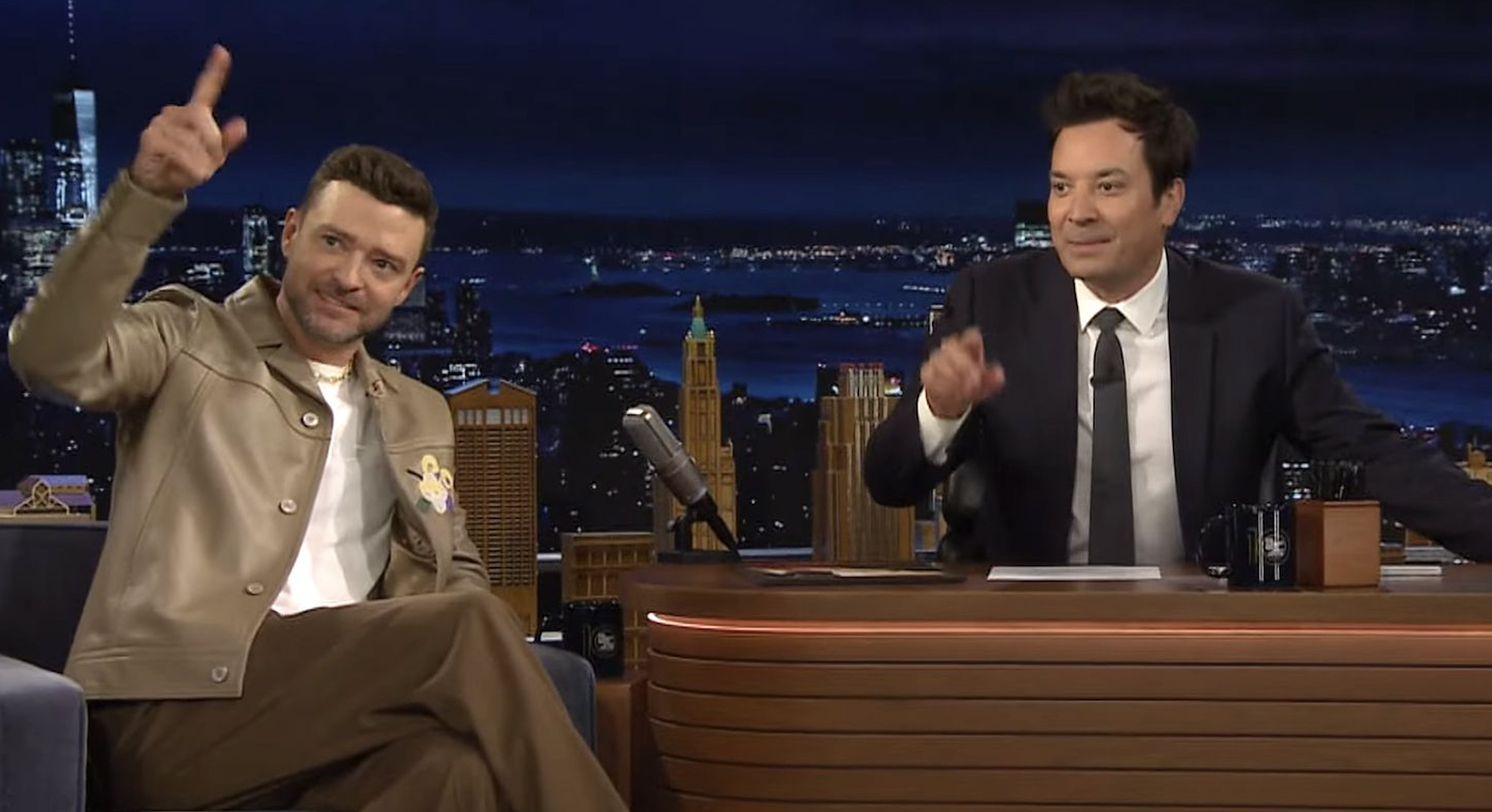 Justin Timberlake and Jimmy Fallon