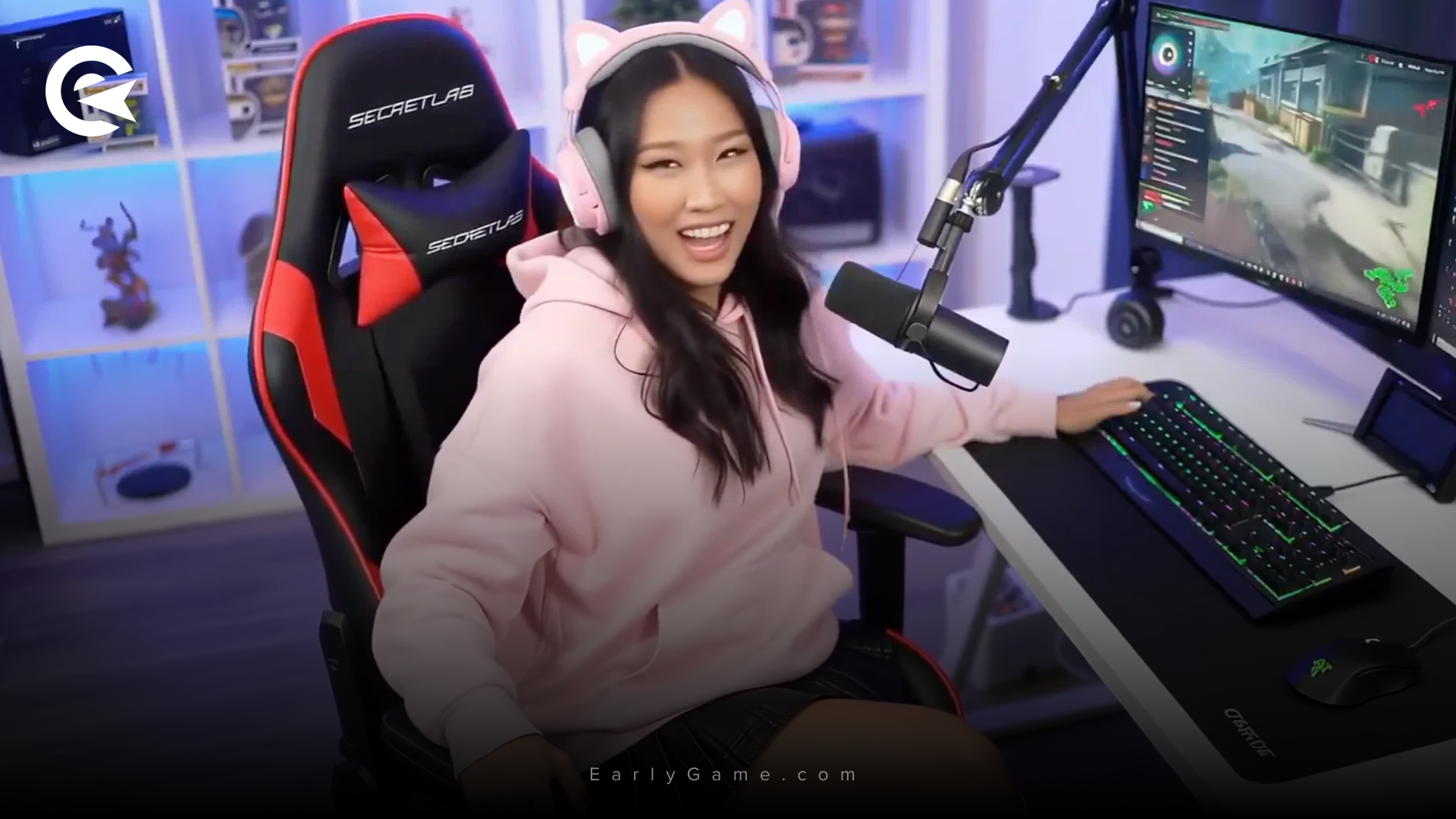 KI Streamerin