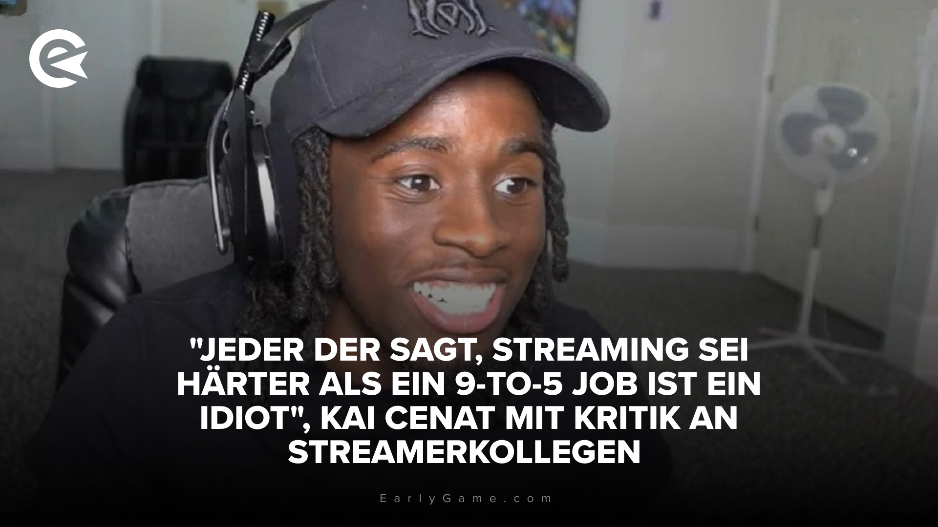 Kai Cenat about 9 to 5 jobs DE