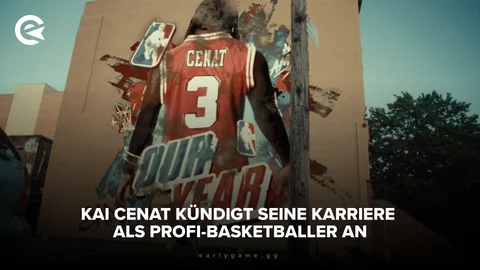 Kai Cenat kündigt seine Karriere als Profi Basketballer an