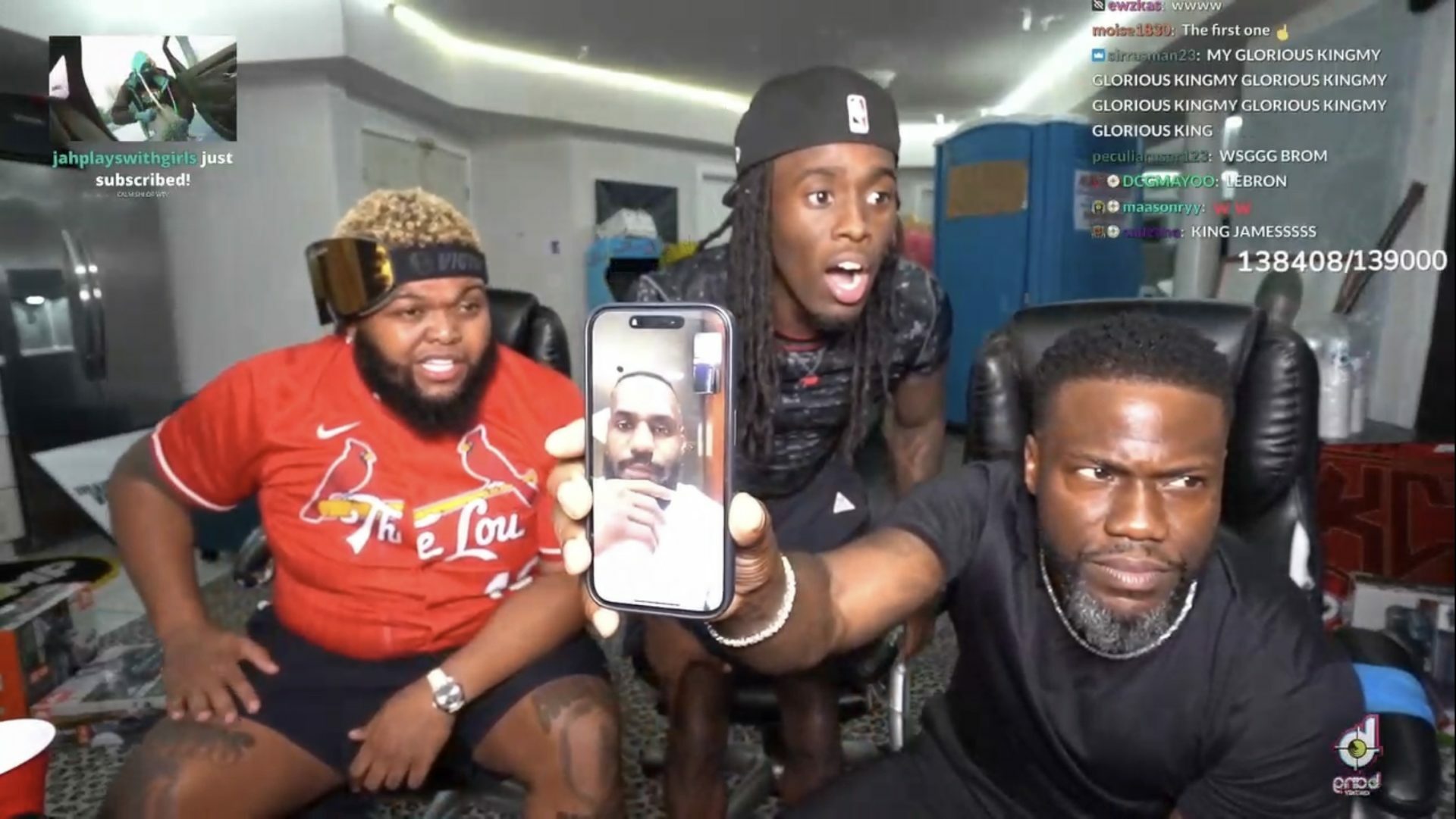 Kai Cenat Druski Kevin Hart scaled