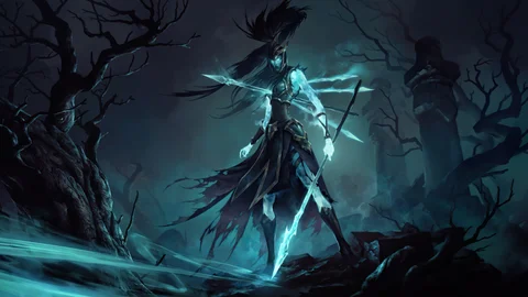 Kalista Legends of Runeterra splash