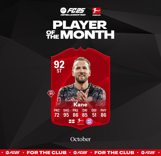 Kane POTM Oktober 24