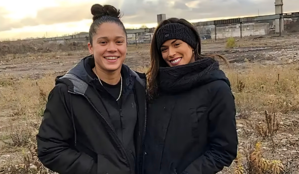 Kaycee Clark and Nany González