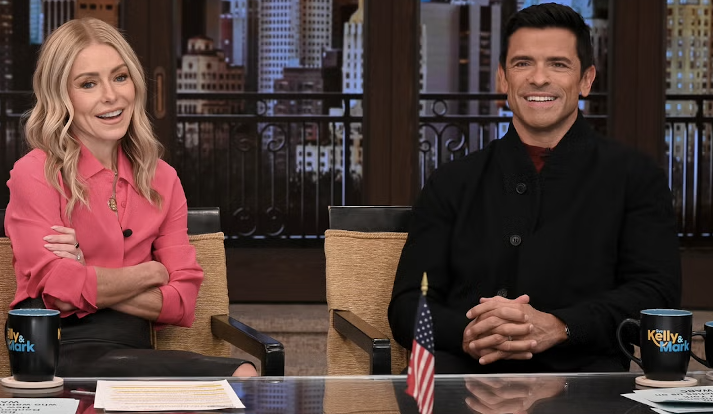 Kelly Ripa and Mark Consuelos