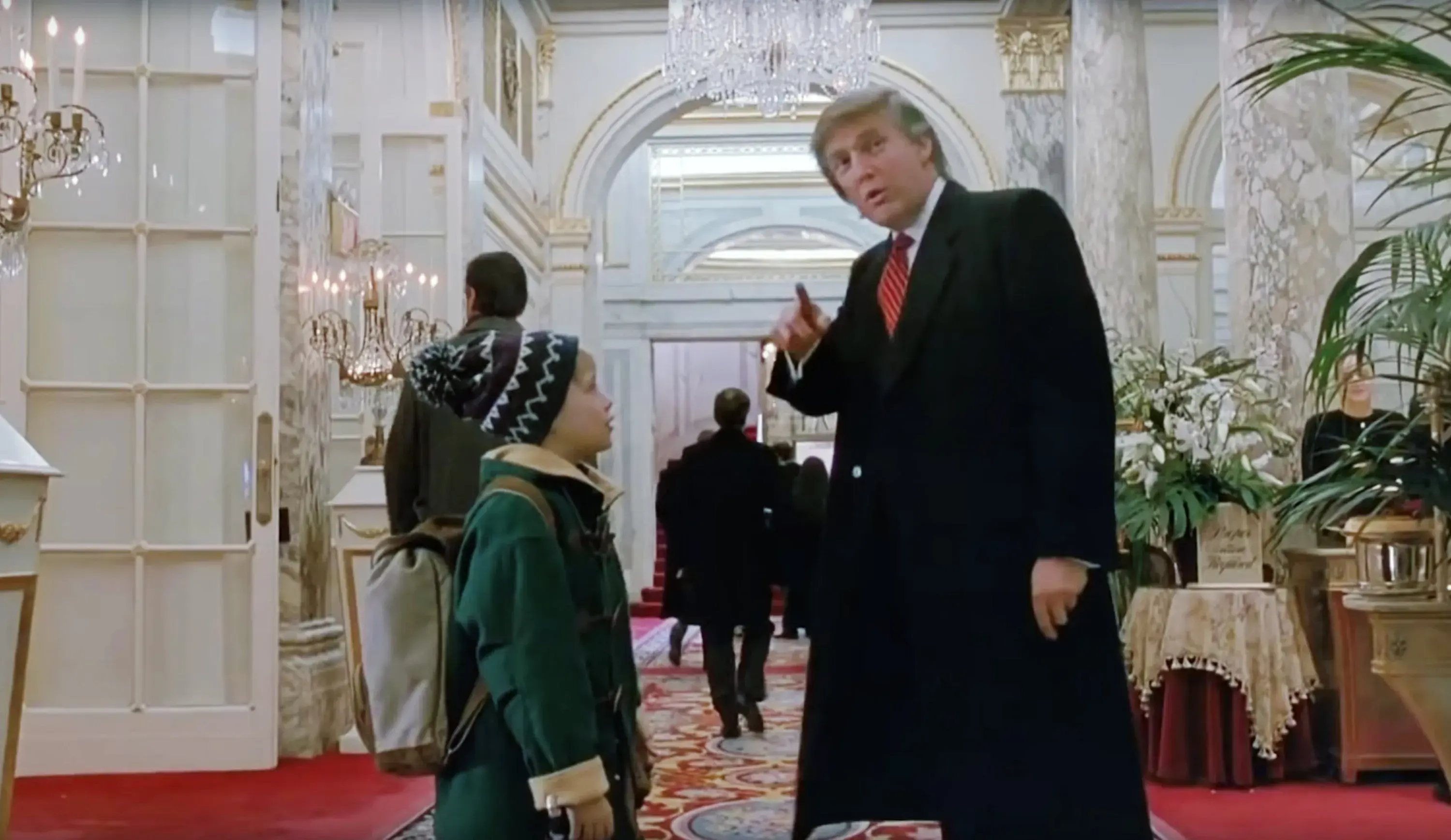 Kevin allein in new york trump
