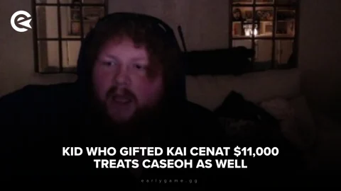 Kid Who Gifted Kai Cenat 11000 Treats Caseoh As Well