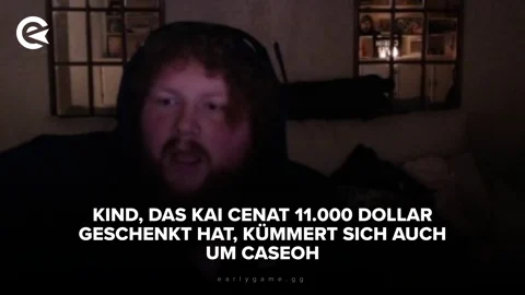 Kind das Kai Cenat 11 000 Dollar geschenkt hat kümmert sich auch um Case Oh