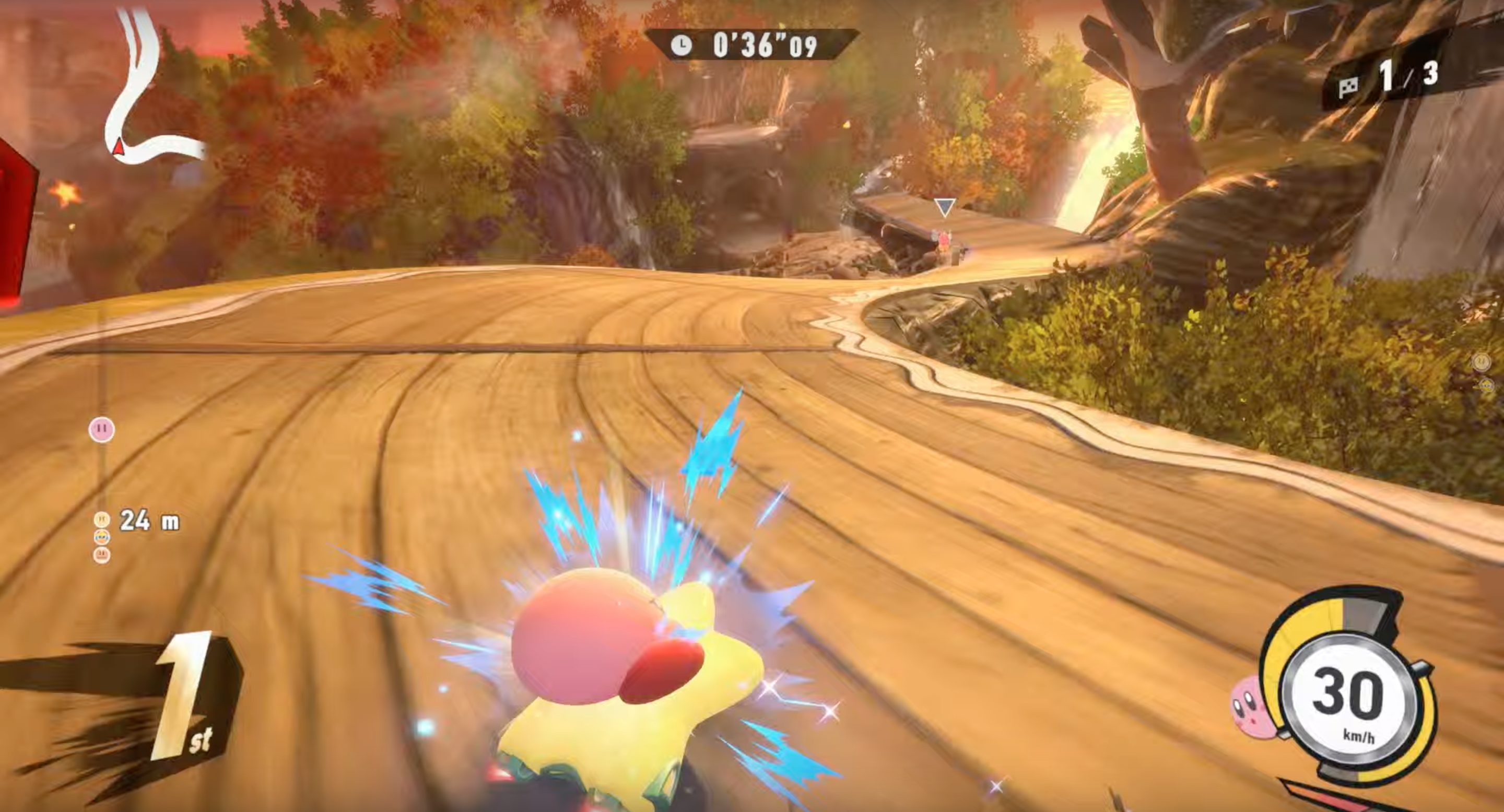 Kirby Air Riders Gameplay 1