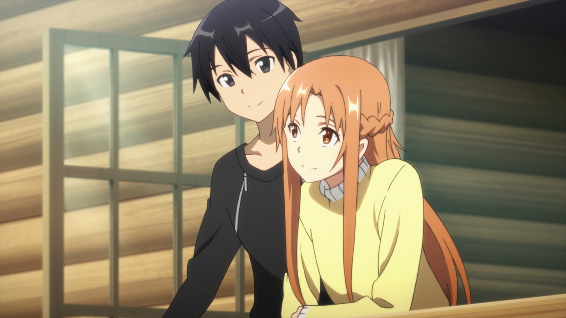 Kirito and Asuna from Sword Art Online