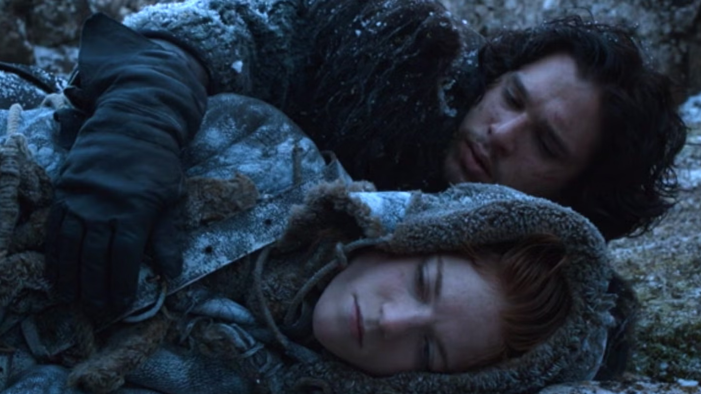 Kit Harington and Rose Leslie Game of Thrones
