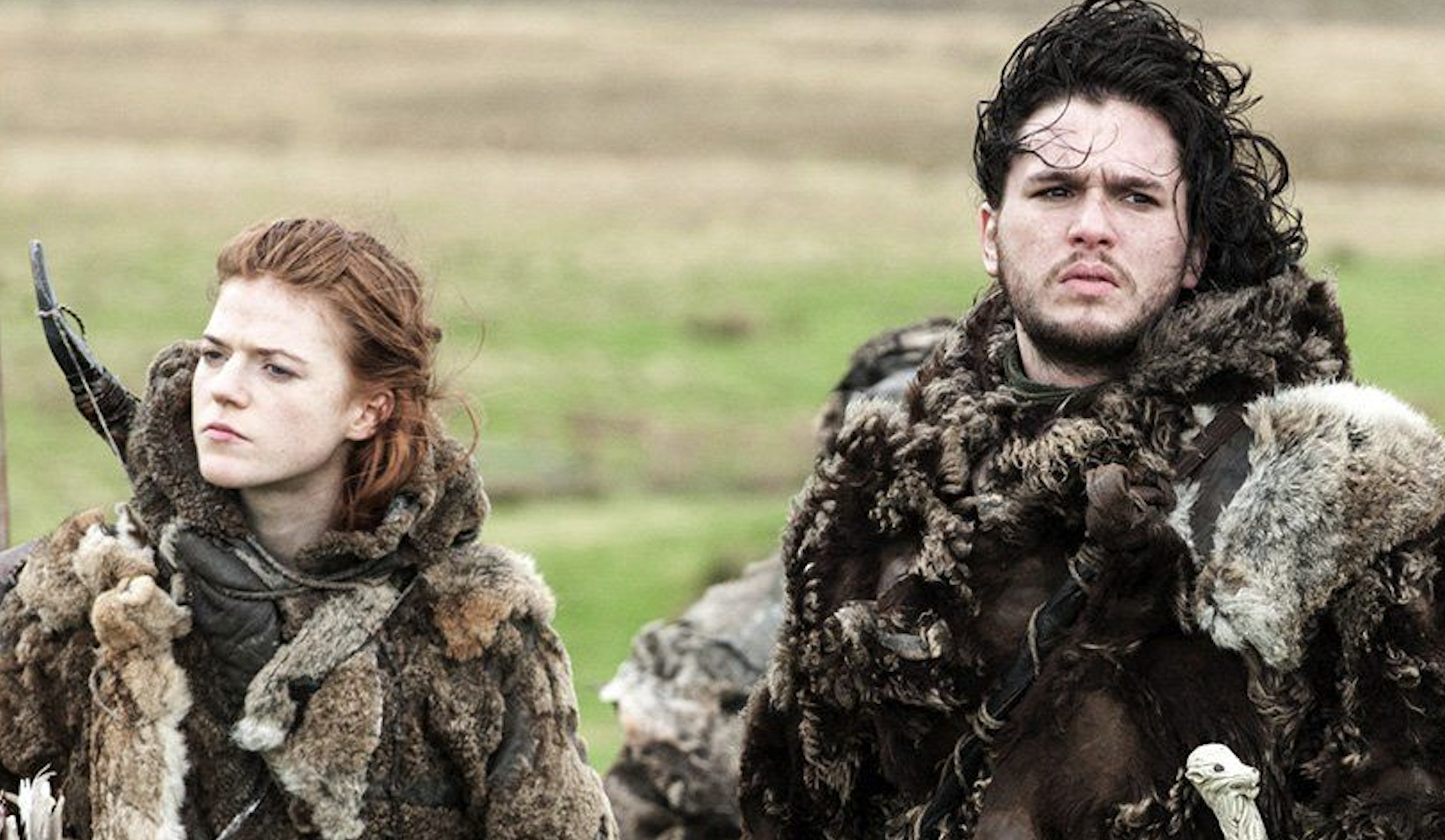 Kit Harington and Rose Leslie