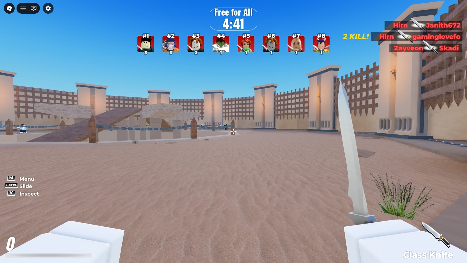 Knife Arena codes active