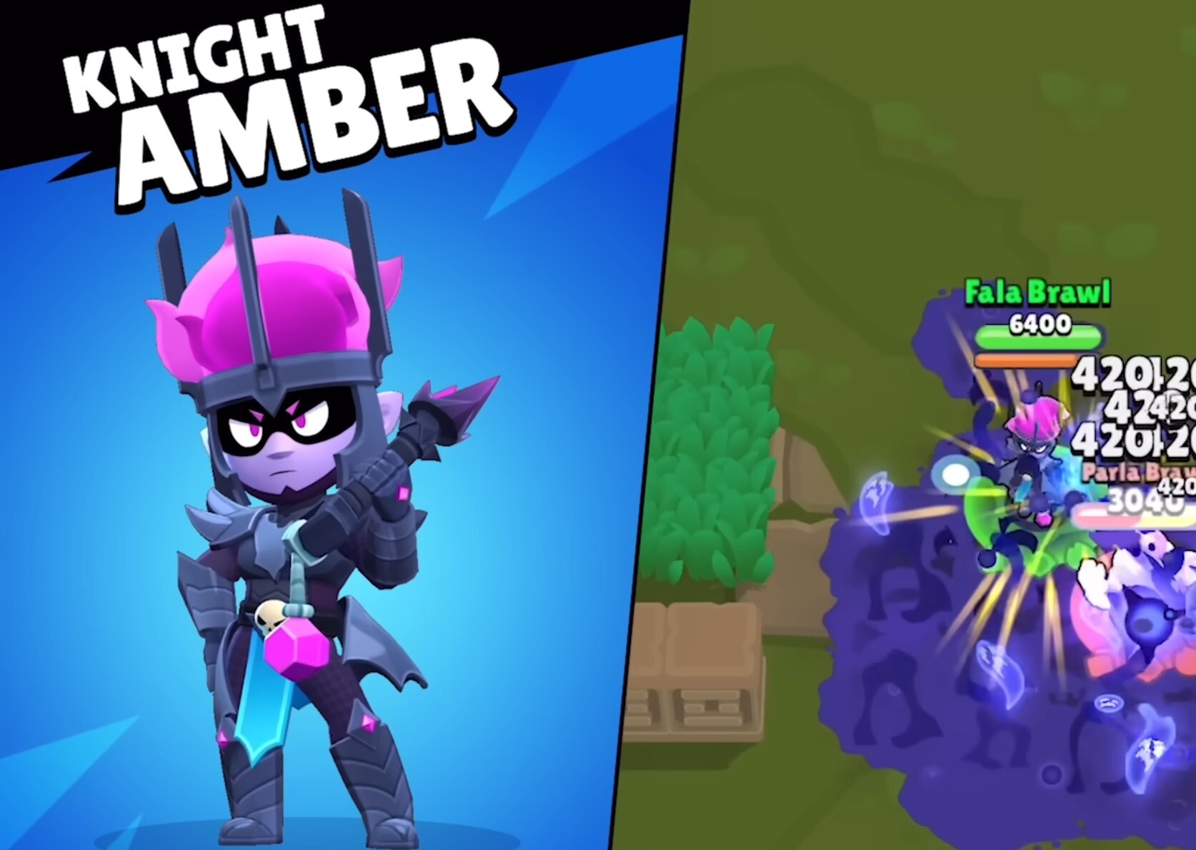 Knight Amber Brawl Stars