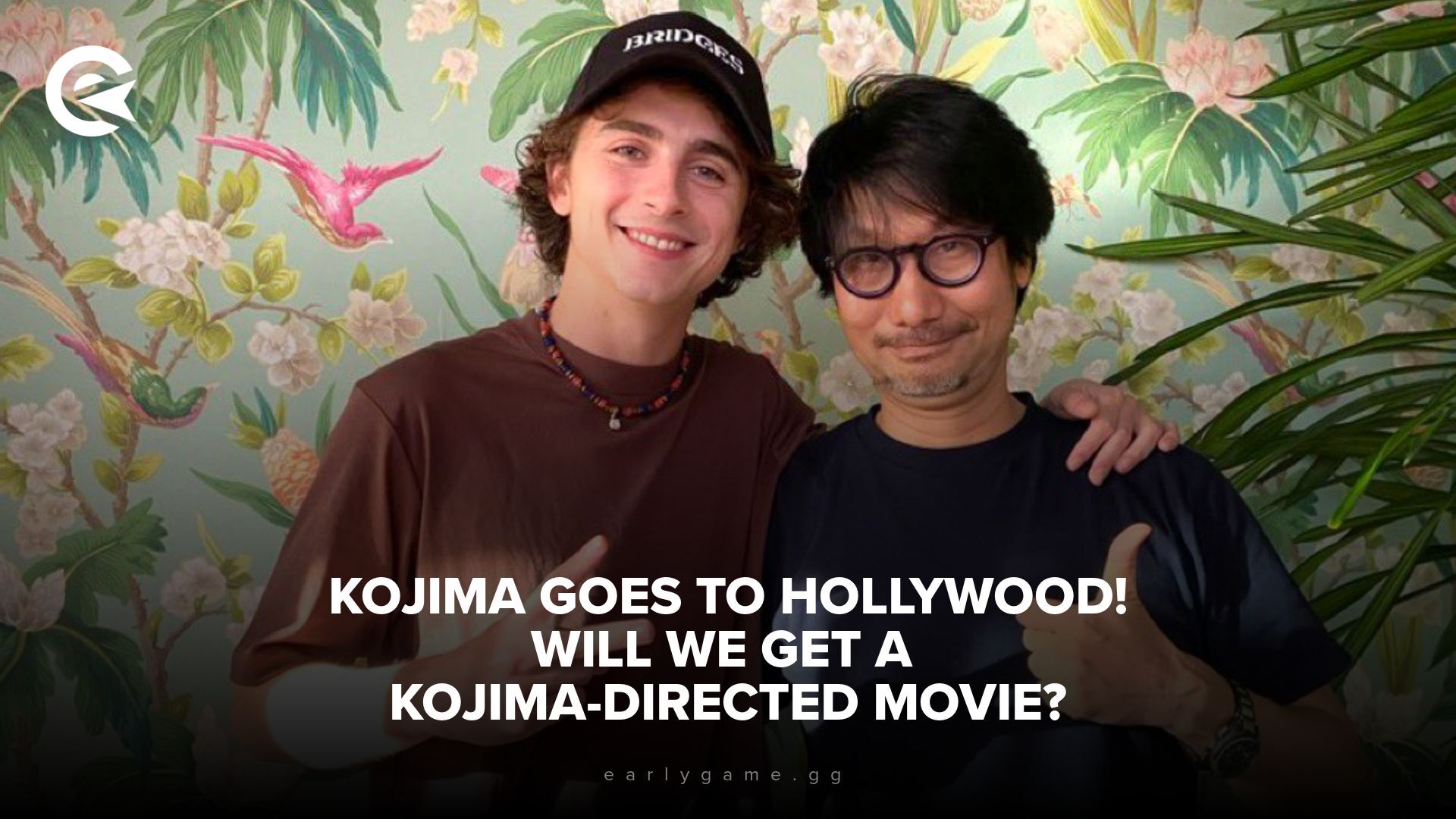 Kojima goes to Hollywood, signs on with talent agency to make movies