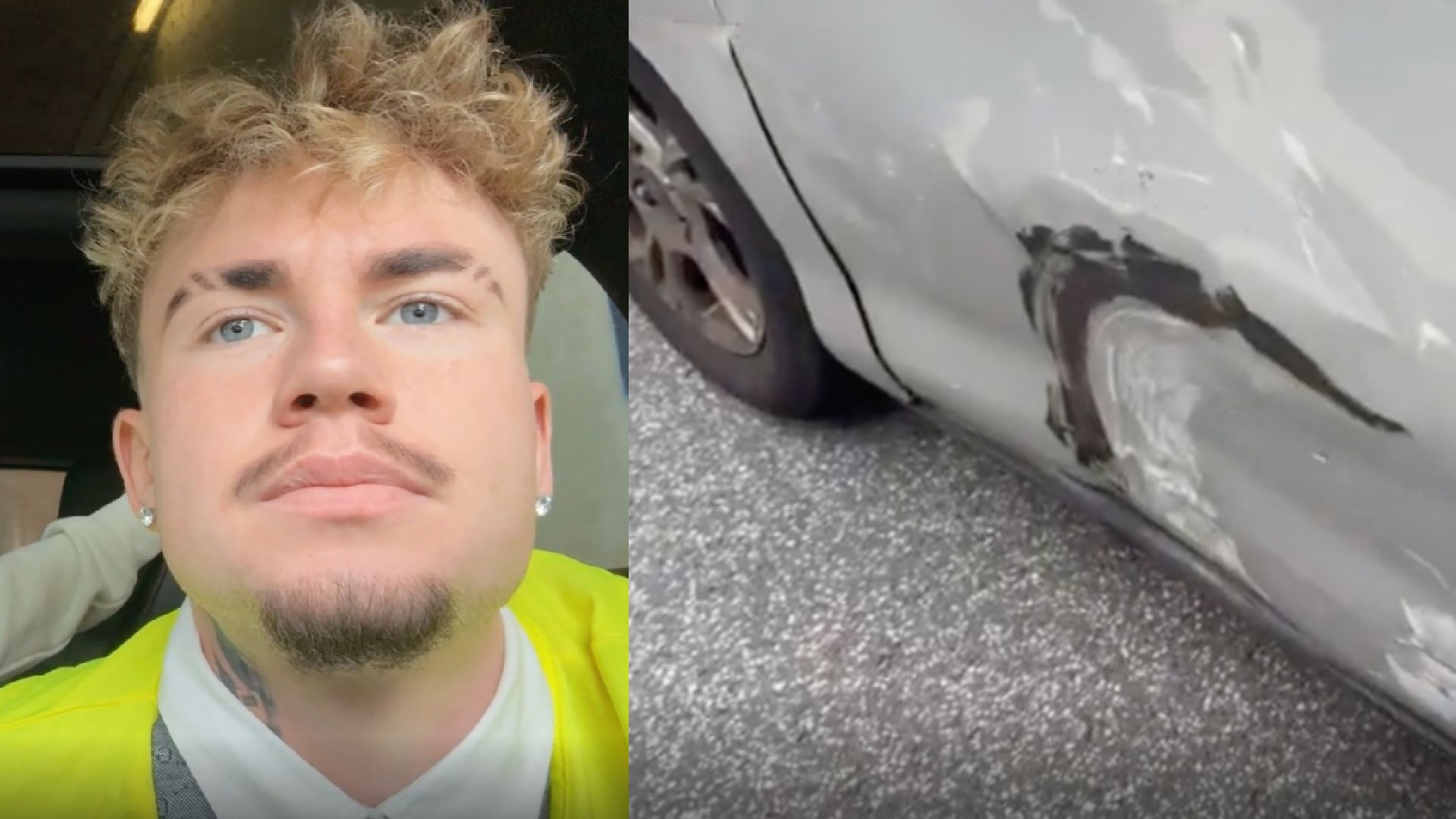 Kony baut Unfall