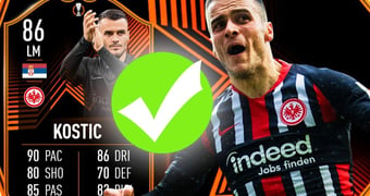 Kostic RTTK SBC FIFA 22 FUT