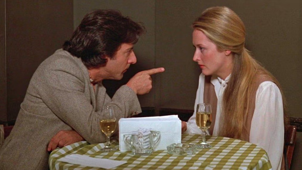 Kramer vs Kramer 1979 Dustin Hoffman and Meryl Streep cropped processed by imagy