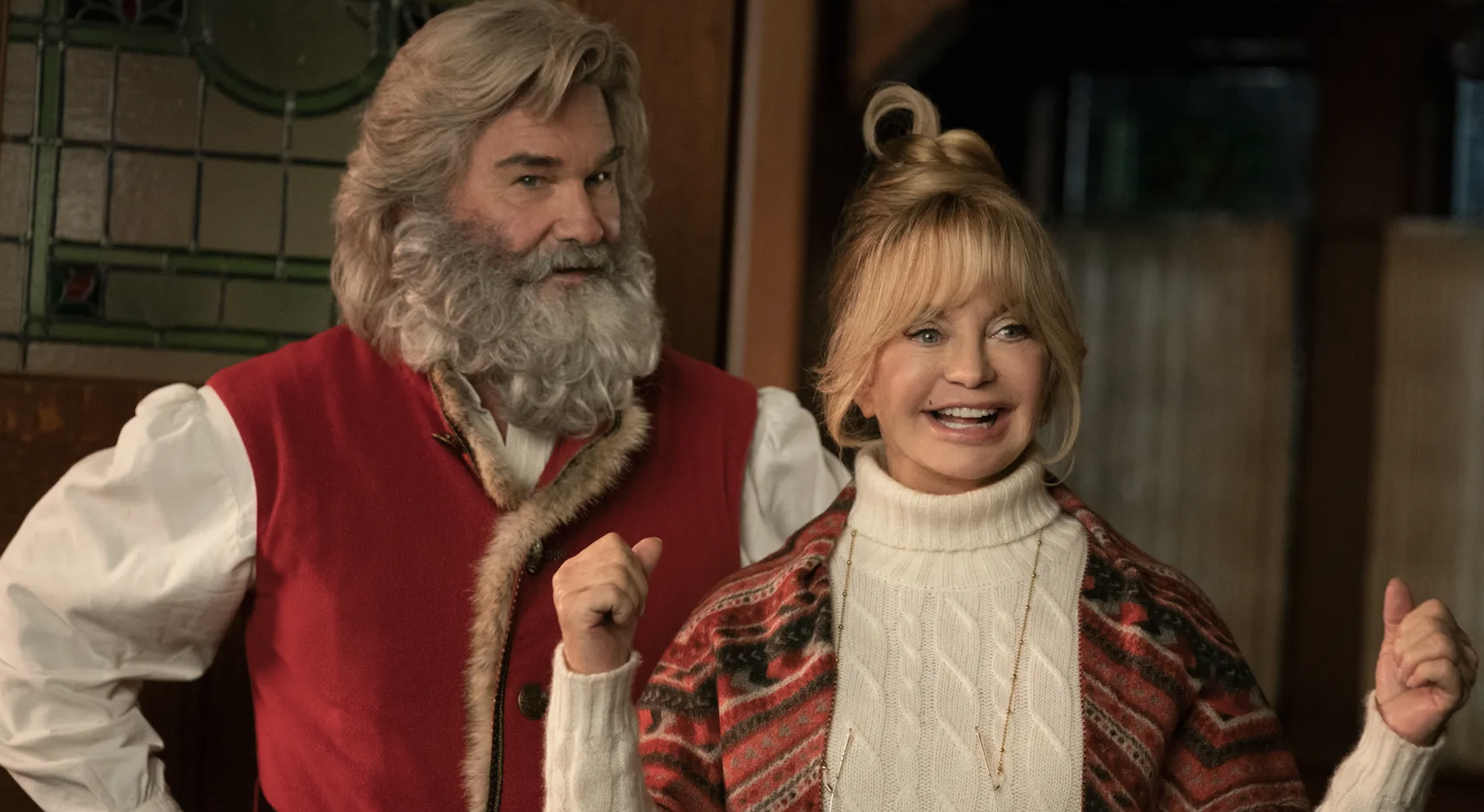 Kurt Russell and Goldie Hawn