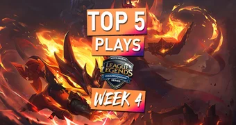 LCS TOP 5 PLAYS THUMBNAIL WEEK 4