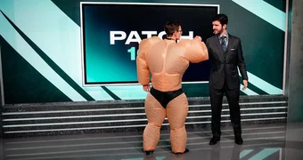 LEC Week 6 Day 1 inflatable suit