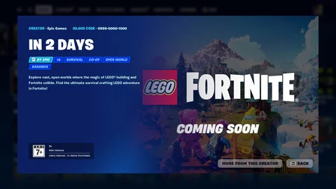 LEGO Fortnite Island Code