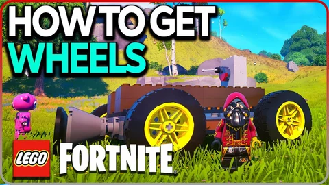 LEGO Fortnite wheels