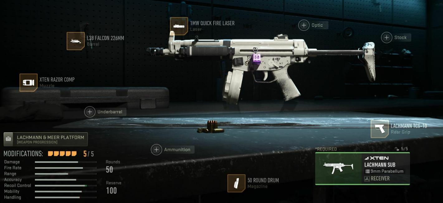 Lachmann SMG For Warzone Ranked