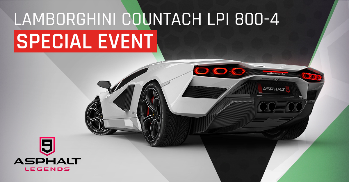 Asphalt 9: New Lamborghini Countach LPI 800-4 Special… | MobileMatters