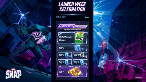 Launch Week Rewards