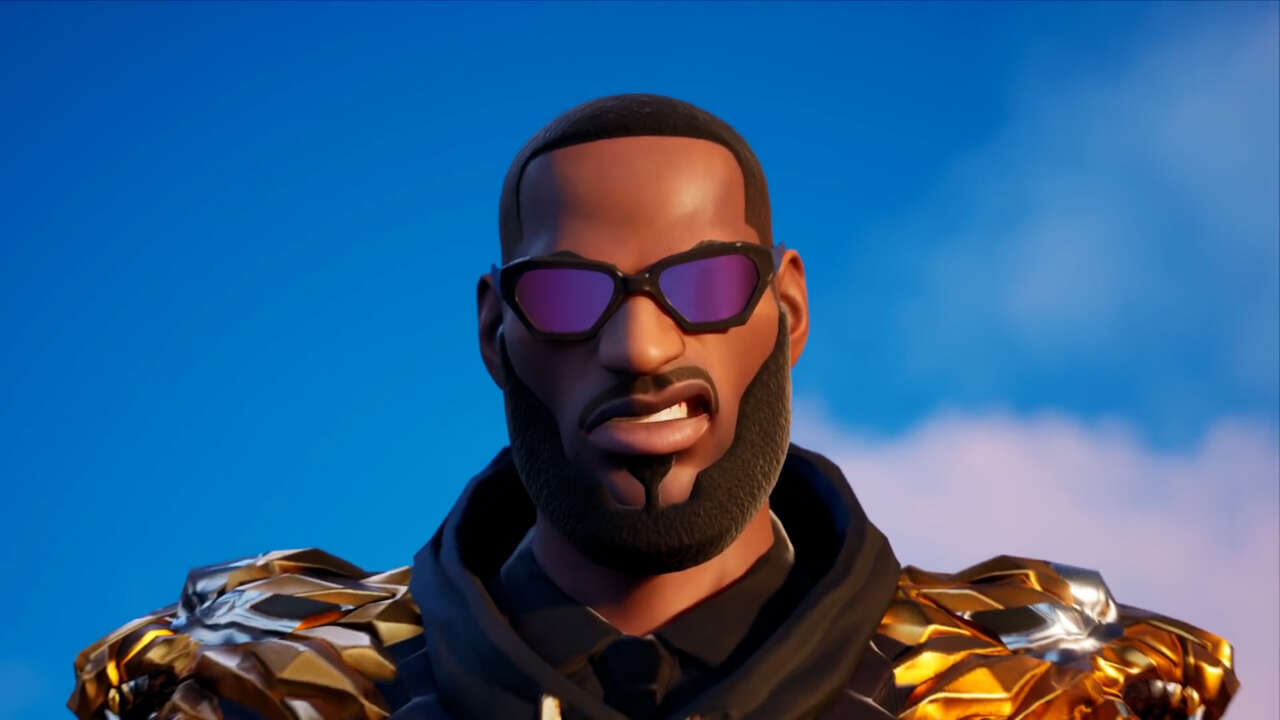 Le Bron James in Fortnite