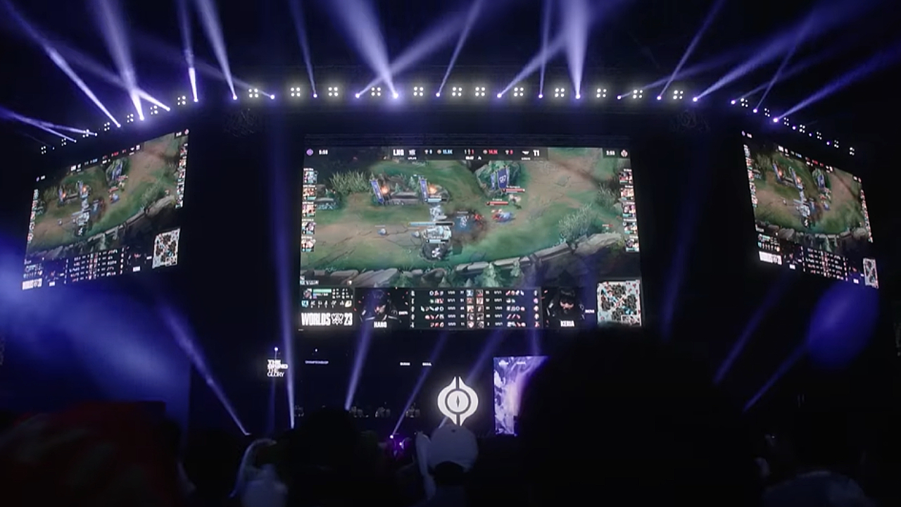 League of Legens Finale Worlds 2025 in Kinos