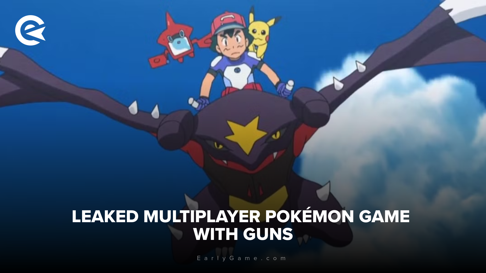 Multiplayer Pokémon game with guns leaked, are Pokémon stealing from Palworld now?