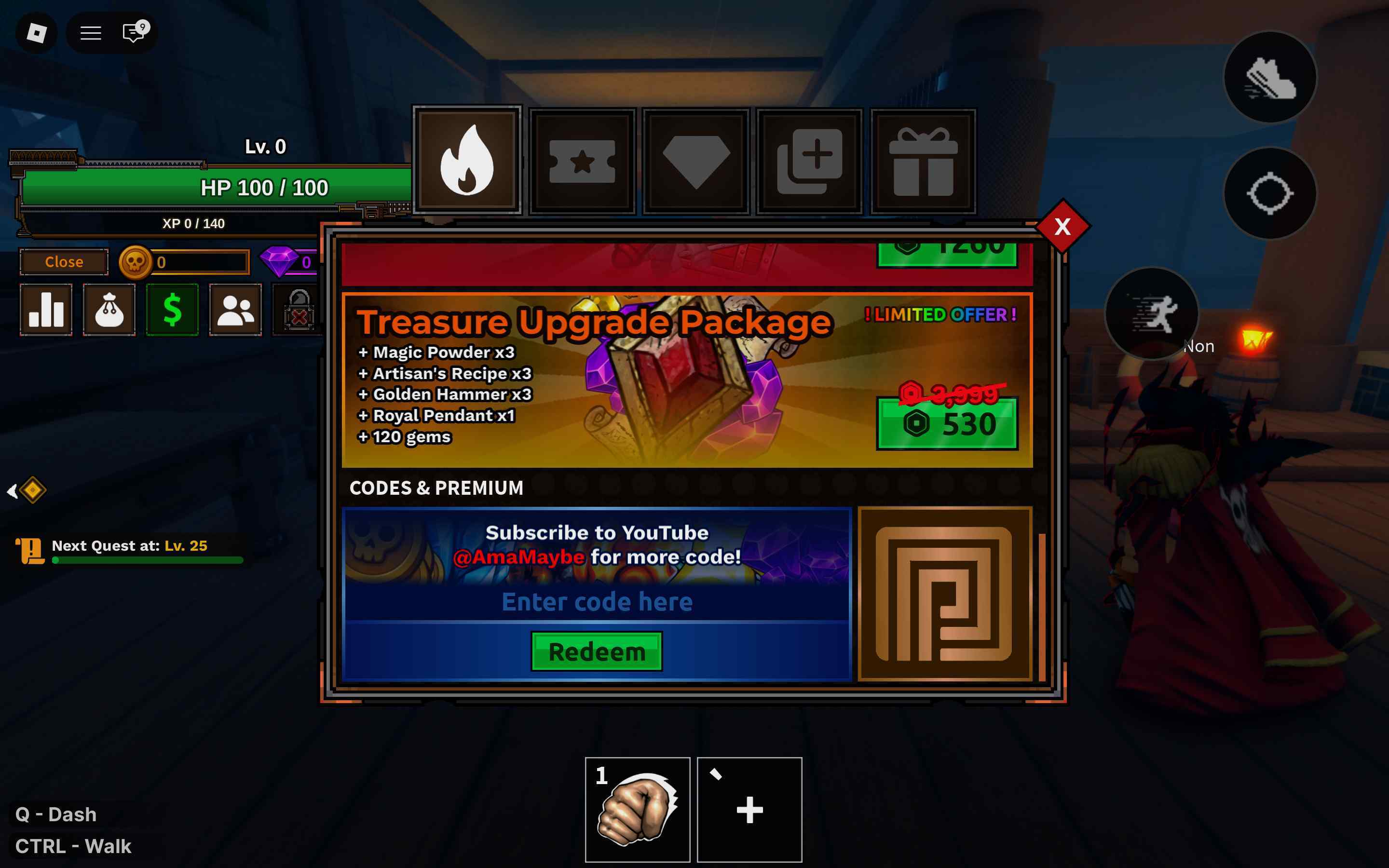 Legend Piece How to Redeem Codes 3