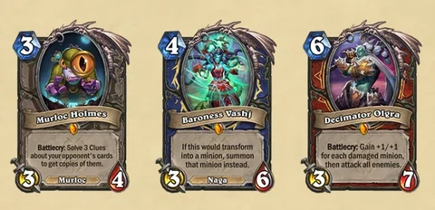 Legendary Cards Hearthstone