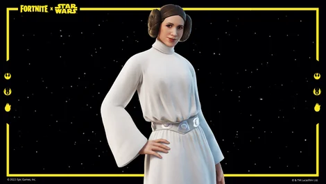 Leia Organa Fortnite Skin