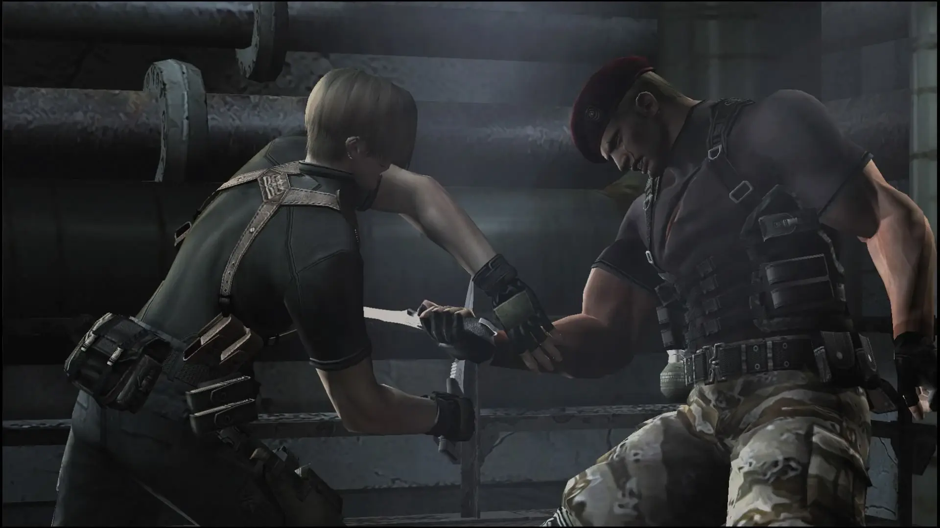 Leon S Kennedy vs Jack Krauser Resident Evil 4 2005