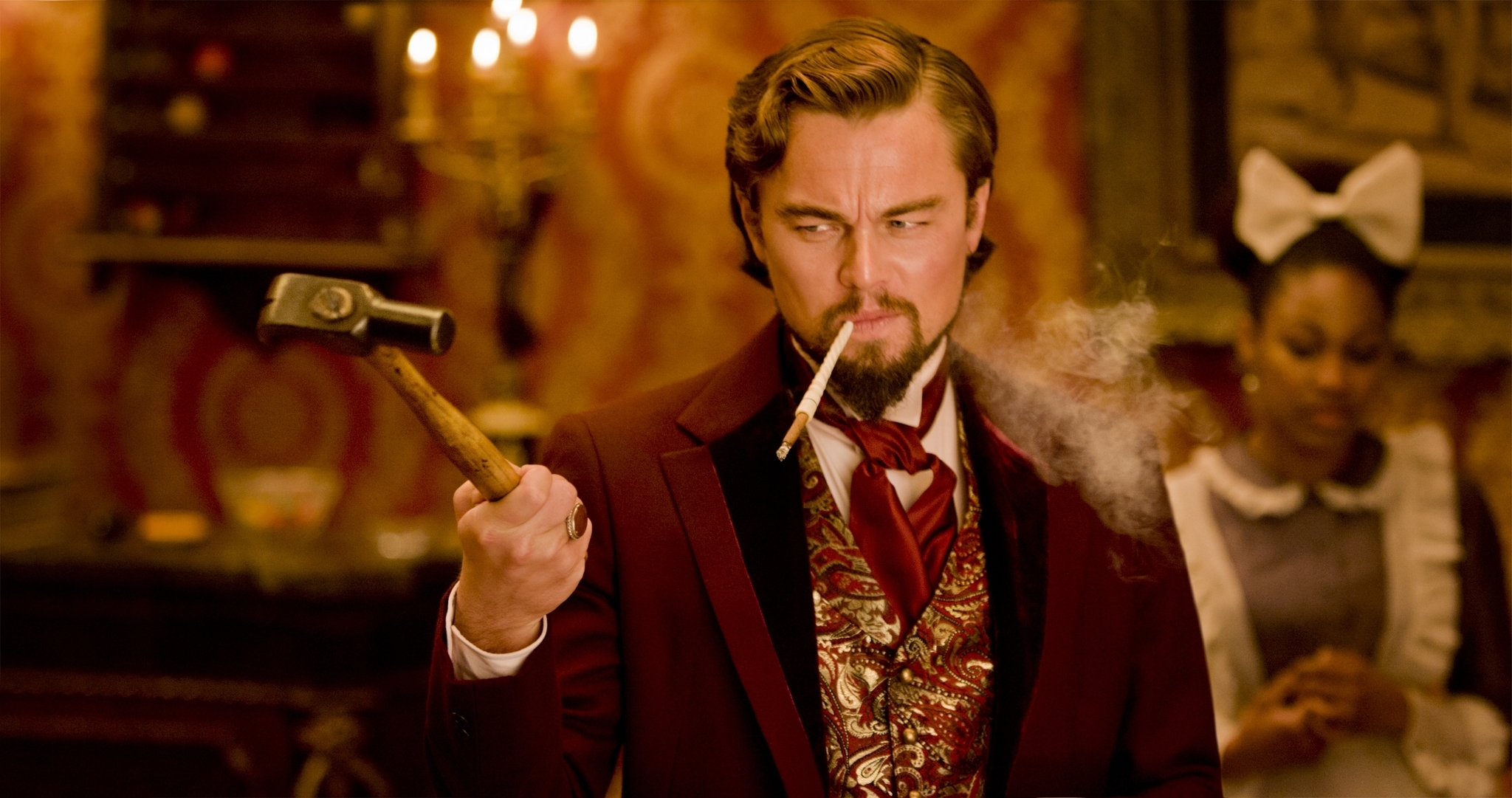Leonardo Di Caprio in Django Unchained