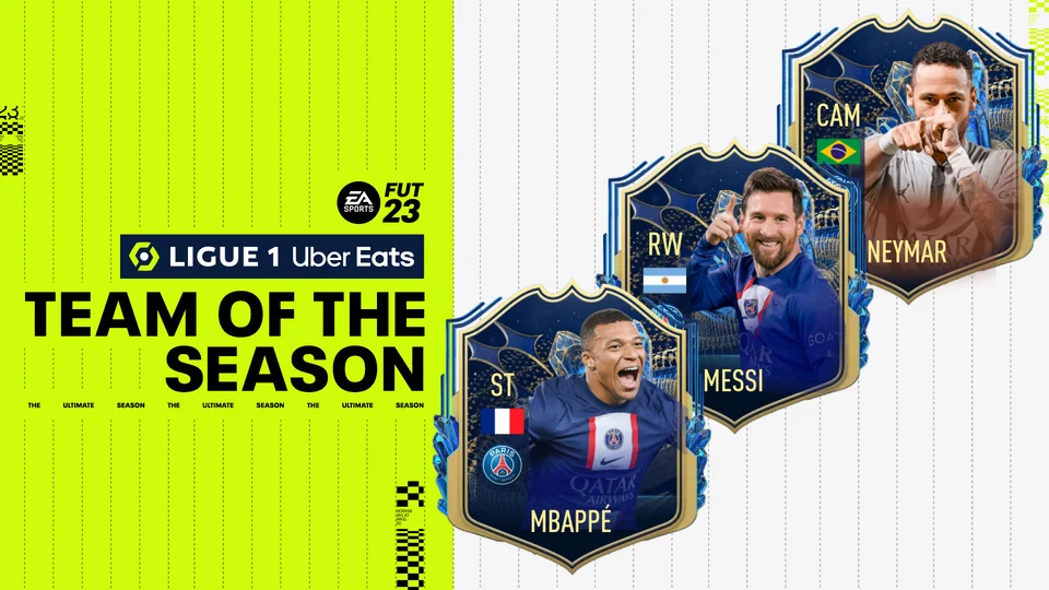 FIFA 22 Ligue 1 TOTS revealed: Messi, Mbappe, Ben Yedder, more