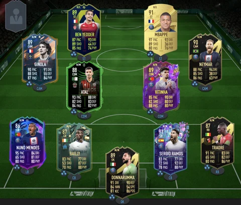 Best 5-Star Skill Starter Team in FUT 23