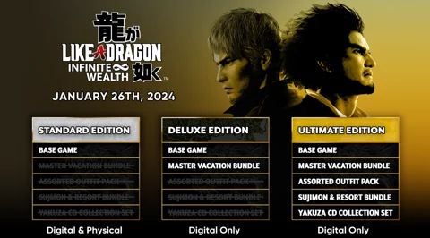 Like a Dragon Infinite Wealth Digital Pre Order