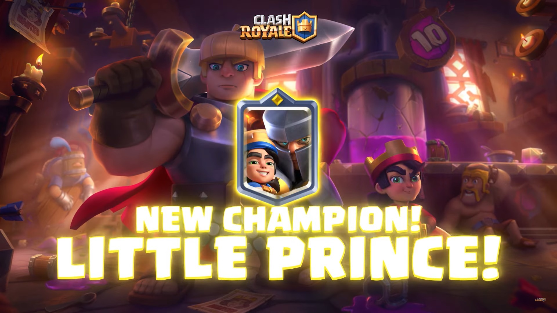 LITTLE PRINCE IS THE BEST CHAMPION IN CLASH ROYALE! 