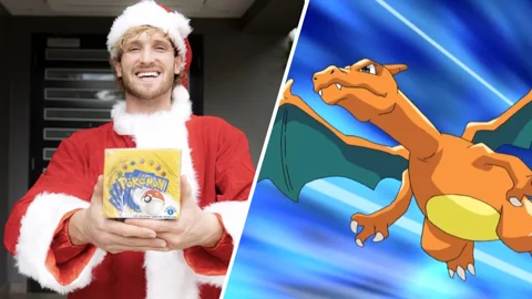 Logan Paul Charizard Thumbnail