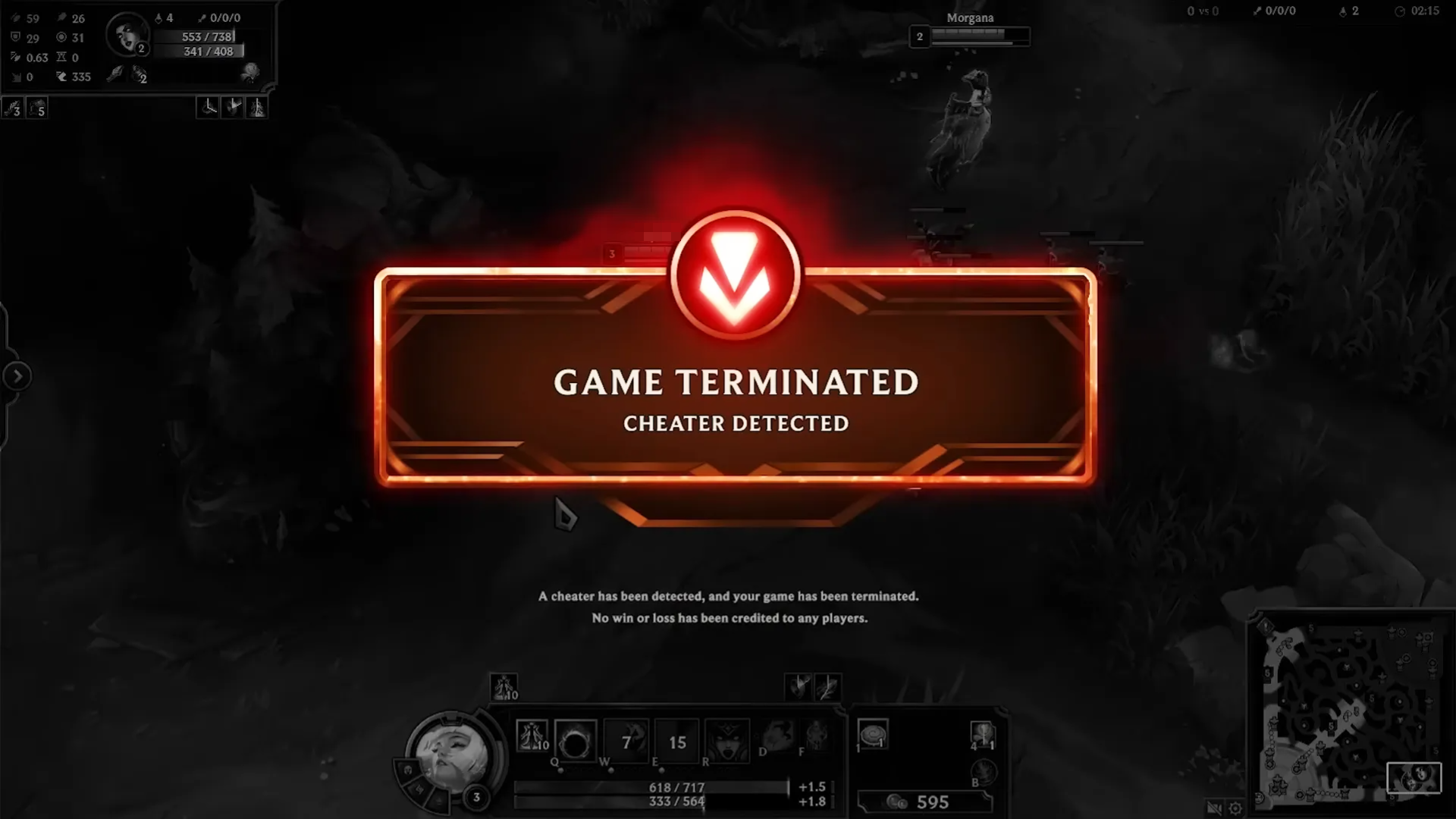 Lol Vanguard Popupp cencored