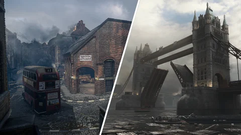 London Docks being Remastered