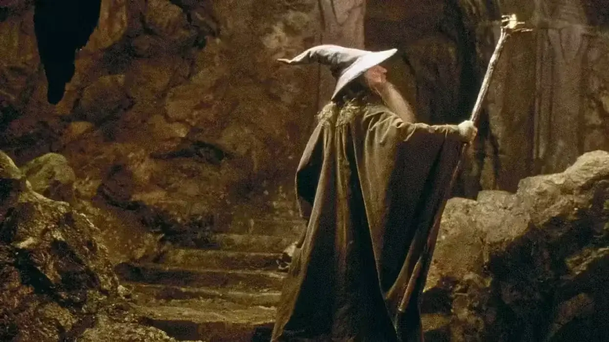 Lord of the Rings 2001 Gandalf Moria